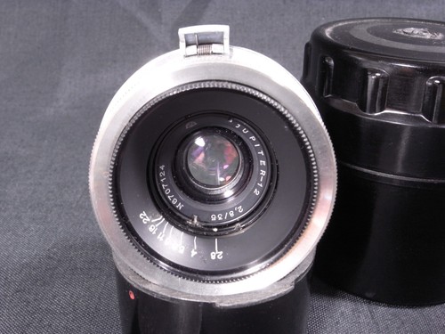 VINTAGE 1967 SOVIET USSR JUPITER-12 2,8/35 WIDE ANGLE LENS KIEV/CONTAX BAYONET - Picture 6 of 12