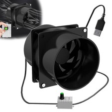 USB Exhaust Fan Air Circulation Fan Ventilation Extractor for Kitchen Shed Room