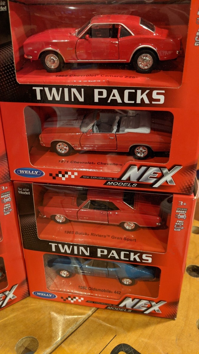Welly NEX Models 1:35 Scale TWIN PACKS LOT of 8 pairs 14