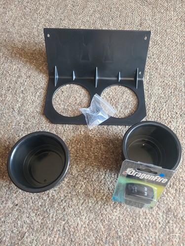 51" Curved LED Light Bar Combo Kit For Honda Pioneer 1000 with cup holder. - Picture 3 of 5