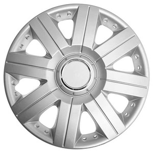 Details about Torque 13 Inch Wheel Trim Set Silver Set of 4 Hub Caps Covers By TopTech