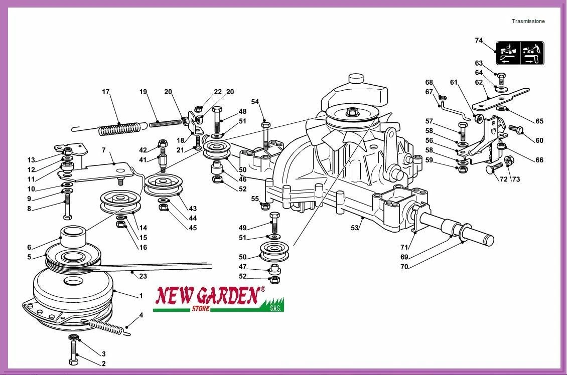 Castel garden cheap mower parts