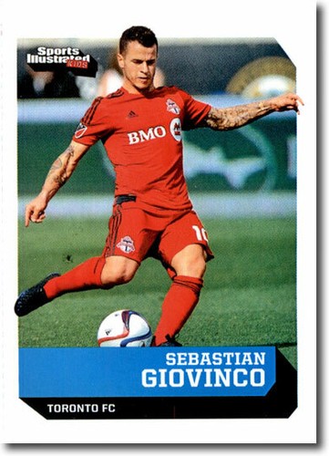 (10) 2016 Sports Illustrated SI for Kids #504 SEBASTIAN GIOVINCO Soccer Cards - Picture 1 of 2