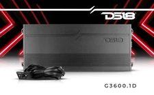 DS18 G3600.1D 3600 Watt Class D 1 Channel Monoblock Car Audio Compact Amplifier