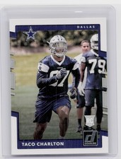 2017 Donruss Taco Charlton RC #362 Cowboys