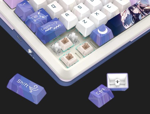 Redragon FLEKACT PRO Wired/Wireless Mechanical Keyboard with LCD K708AK-RGB-PRO - Picture 5 of 19