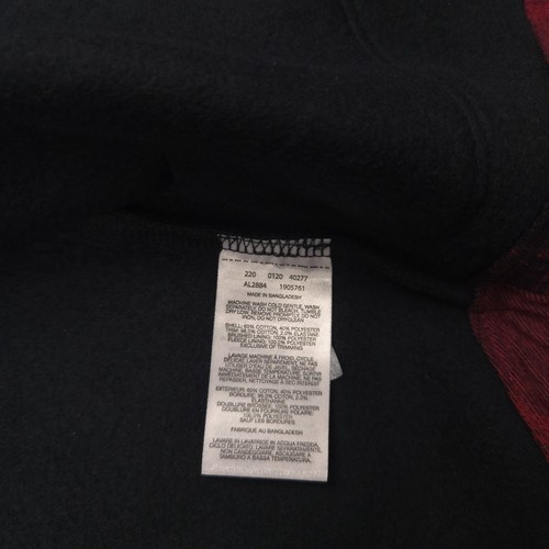 Columbia Hart Mountain Shirt Jacket Womens L Black Fleece Lined Shacket - Picture 4 of 10