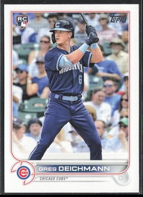 2022 Topps Greg Deichmann Rookie Chicago Cubs #395