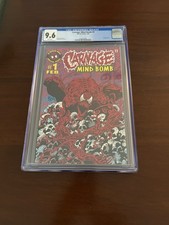 Carnage Mind Bomb #1 Marvel Comics 1996 💥 CGC 9.6 💥 Red Foil Cover Spider-Man