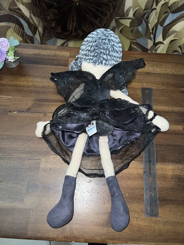 Jellycat I am faye fairy 14” Black Costume Stuffed Animal LARGE Plush - Picture 4 of 5
