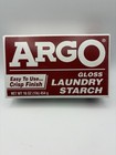 Argo Gloss Laundry Starch Easy to Use Crisp Finish 16 oz Exp 2019 New Unopened