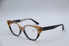 NEW JEAN LAFONT REEDITION IMAGE 380 LEOPARD AUTHENTIC FRAMES EYEGLASSES 52-18
