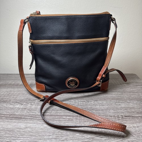 Dooney & Bourke Pebble Grain Crossbody Shoulder bag Navy blue - Picture 2 of 10