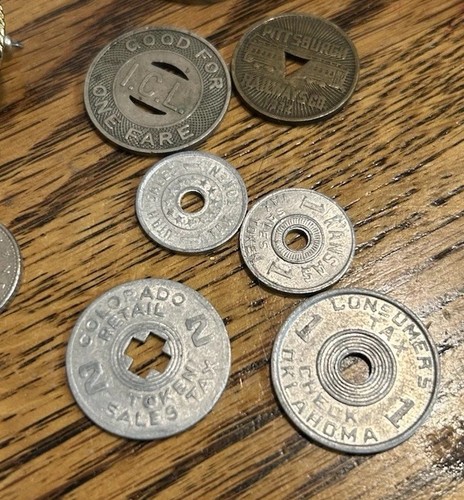 Konvolut alte ausländische Münzen EURO, Kanada & Australien & Token & Schmuck - Bild 6 von 7
