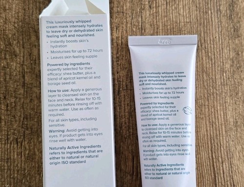 2 x 75ml = 150ml Liz Earle Hydrating Cream Face Mask BOXED BNIB BOX - Picture 4 of 7