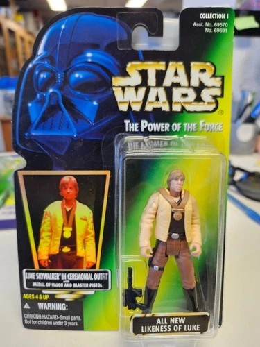 Star Wars The Power Of The Force Coll. 1 Luke Skywalker In Ceremonial Outfit