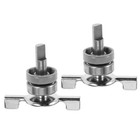  2 Pcs Teigrührer Teigrührmaschine Teigmischer Brothersteller -Paddel