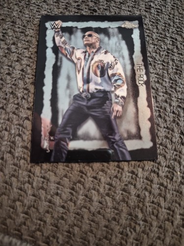 2025 Topps Chrome Cactus Jack WWE The Rock Festival Fury - Bild 2 von 3