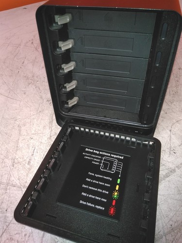 Power Tested Drobo 5N DRDS4-A 5-Bay External Storage Array Diskless AS-IS - Picture 4 of 7