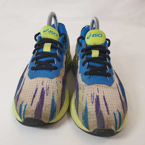 Asics Gel Noosa 13 GS Running Shoes Trainers Blue/Yellow UK Size 4 EU 37.5 - Picture 2 of 16