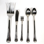 Vintage Gorham Monet Stainless Flatware 3 Serving Pieces + 2 Extra Teaspoons