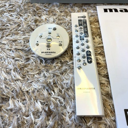 Marantz CR101R W Personal CD System CD player Premium White w/Accessories Used - Picture 4 of 12