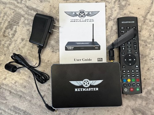 Centro multimedia de transmisión Netmaster 4K negro - N4K - Imagen 1 de 8