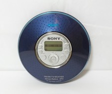 Sony MP3/ATRAC3 Psyc CD Walkman with AM/FM Tuner - Blue D-NF420/LM