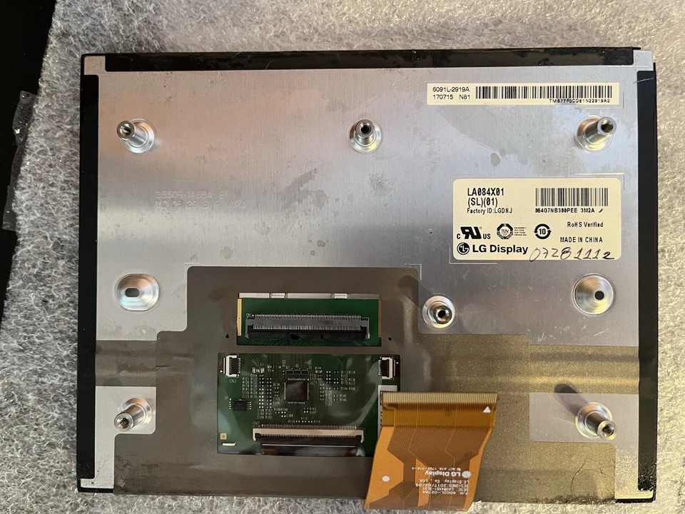 LA084X01-SL02 Nuevo 8.4" 1024×768 Pantalla LCD Pantalla Táctil Navegación LG Foto 2 de 3