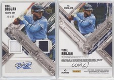 2022 Diamond Kings DK Material Signatures Gold /99 Vidal Brujan Rookie Auto RC