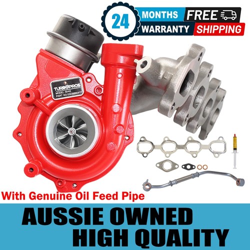 GEN1 High Flow Turbo+Oil Feed Pipe For Nissan Navara NP300 D23 YS23DDT 2.3L - Picture 1 of 18