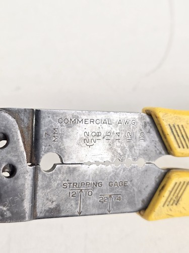 ITT Holub Abisolierzange elektrische Zange Werkzeug AMP integriert hergestellt in den USA Posten 2 - Bild 3 von 8