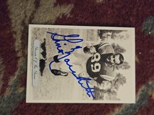 1992 All World Greats of The Game Gino Marchetti Autographed Card HOF COLTS NFL