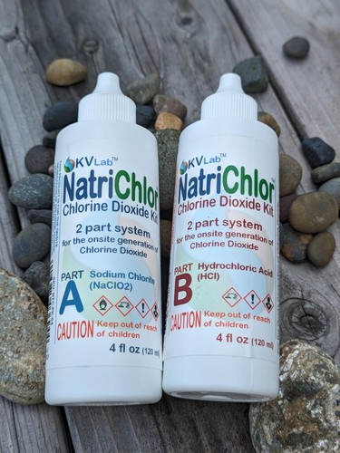 The Original NatriChlor CD Set w/Accu-Drop Bottles HCL Extra Large Size (8 oz - Foto 2 di 5
