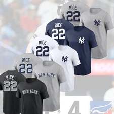 SALE 30% - Ben Rice #22 New York Yankees 2025 Name & Number Player Fans Gift