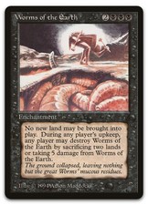 Worms of the Earth (NM) The Dark DRK Magic MTG