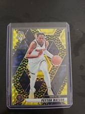 2024-25 Panini Mosaic Peyton Watson #194 /10