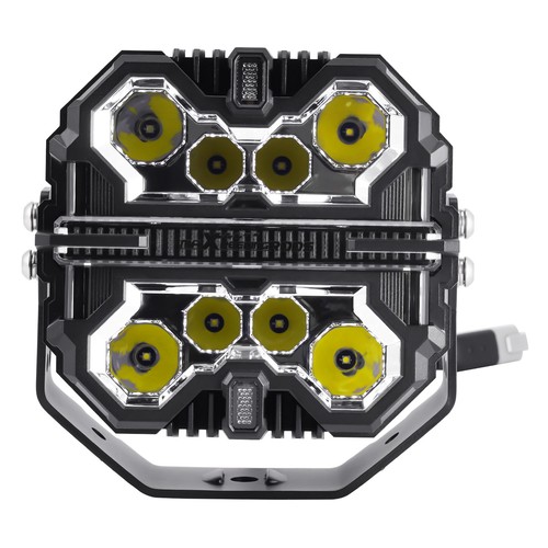 252W LED Light Pods 25200LM Spot Flood Combo Driving Light Bar w/ Wiring Harness - Bild 16 von 19