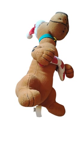 Scooby-Doo Christmas Plush Toy – Santa Hat & Candy Cane – Holiday Stuffed Animal - Picture 4 of 6