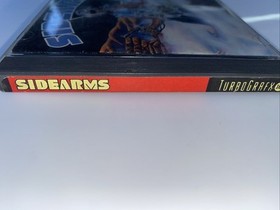 Sidearms (Turbo Grafx 16, 1989) TG16 Authentic CIB Complete w/ Manual Tested