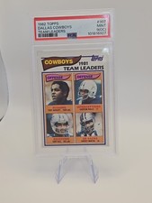 1982 Topps - Team Leaders Tony Dorsett, Everson Walls, Tony Hill #307 (RC)