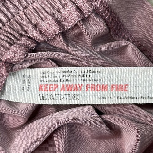 Free People: Neu mit Etikett mauvefarbenes gerafftes One-Shoulder-Tan - Bild 4 von 4