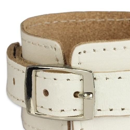 SilberDream Lederarmband weiß Damen Leder Armband LA1189W - Bild 5 von 6