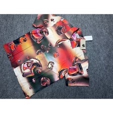 Carhartt WIP Graphic Button Up Shirt Chrome Print M NEW