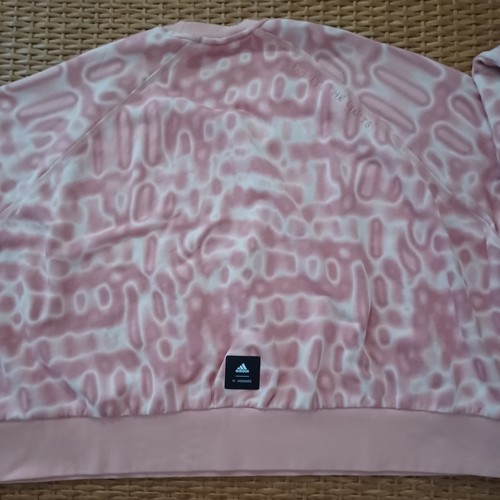 Adidas 11 Honore Collab französischer Damen 2X Frottee Rundhalsausschnitt Pullover Plus neu ohne Etikett - Bild 13 von 14