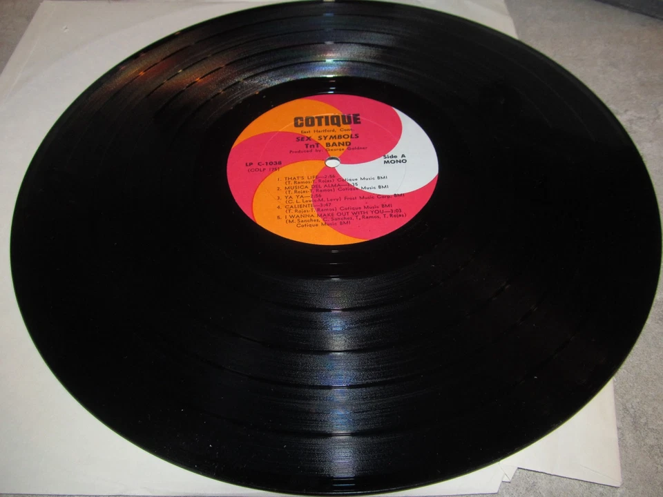 The TnT Band Rare Vinyl Lp SEX SYMBOLS + Mission Accomplished - Salsa Latin Funk - Image 3 of 4