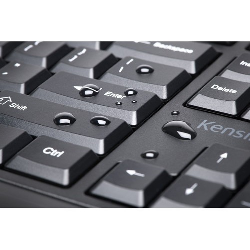 Kensington Pro Fit Ergo Wireless Keyboard-Black - Picture 6 of 11
