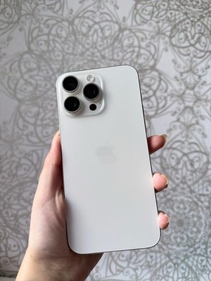 iPhone 15 Pro Max White Titanium 512 GB inkl. OVP | Top Zustand  