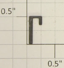 American Flyer PA11A417 S-Scale AF Knuckle Coupler Weight Guide (24)