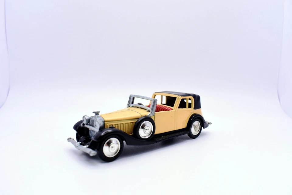Modellino auto epoca scala 1:43 hispano suiza rami diecast modellismo statico - Immagine 2 di 3